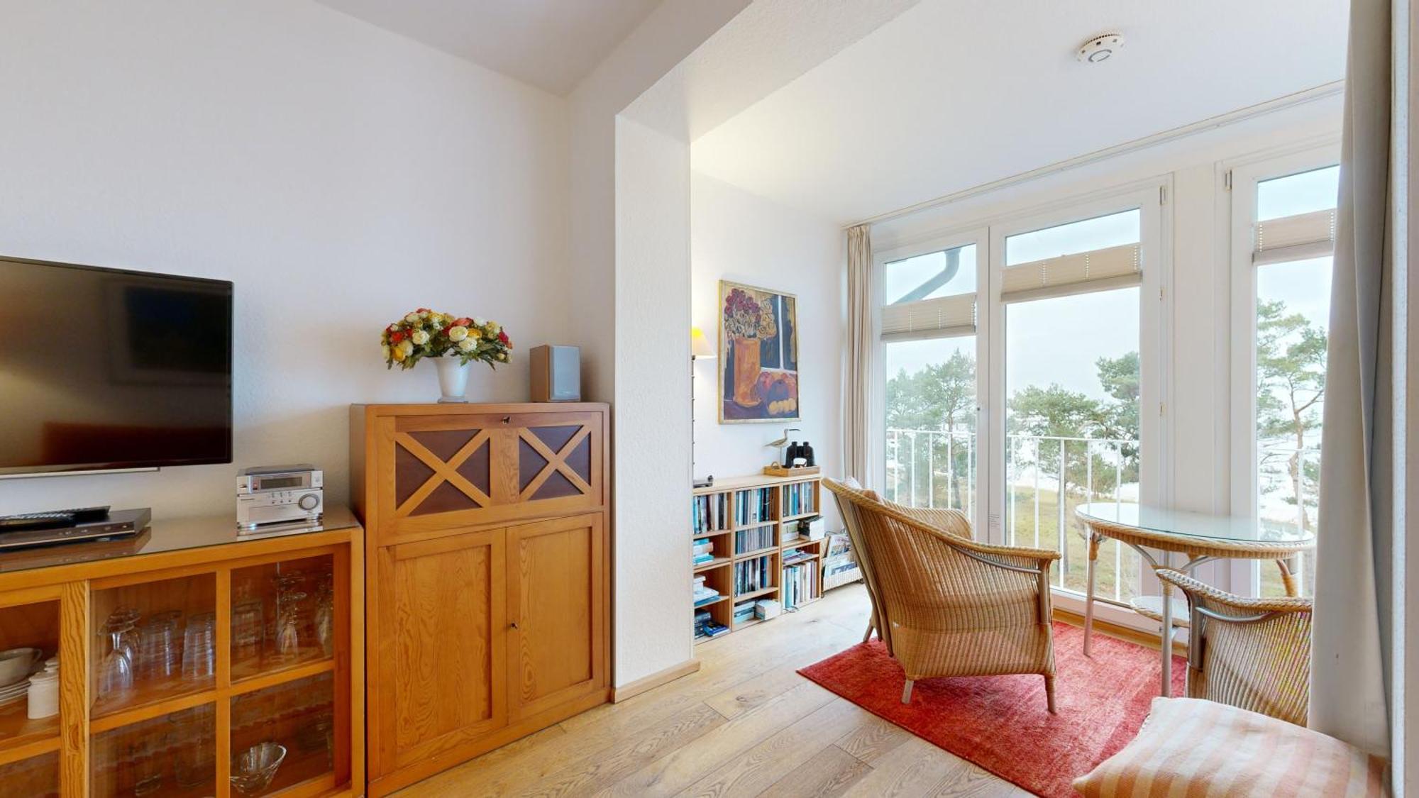 Fewo Direkt Am Strand Mit Meerblick Und Suedbalkon, Villa Freia 27, Binz Exterior foto