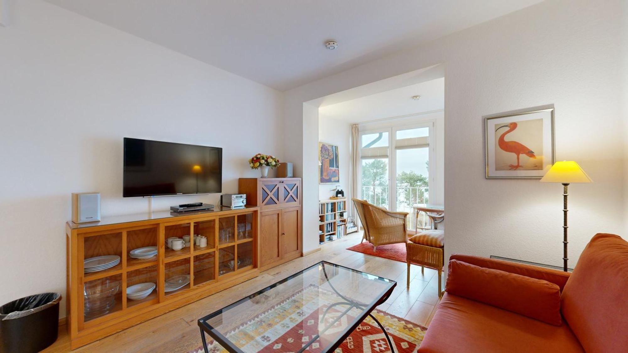 Fewo Direkt Am Strand Mit Meerblick Und Suedbalkon, Villa Freia 27, Binz Exterior foto