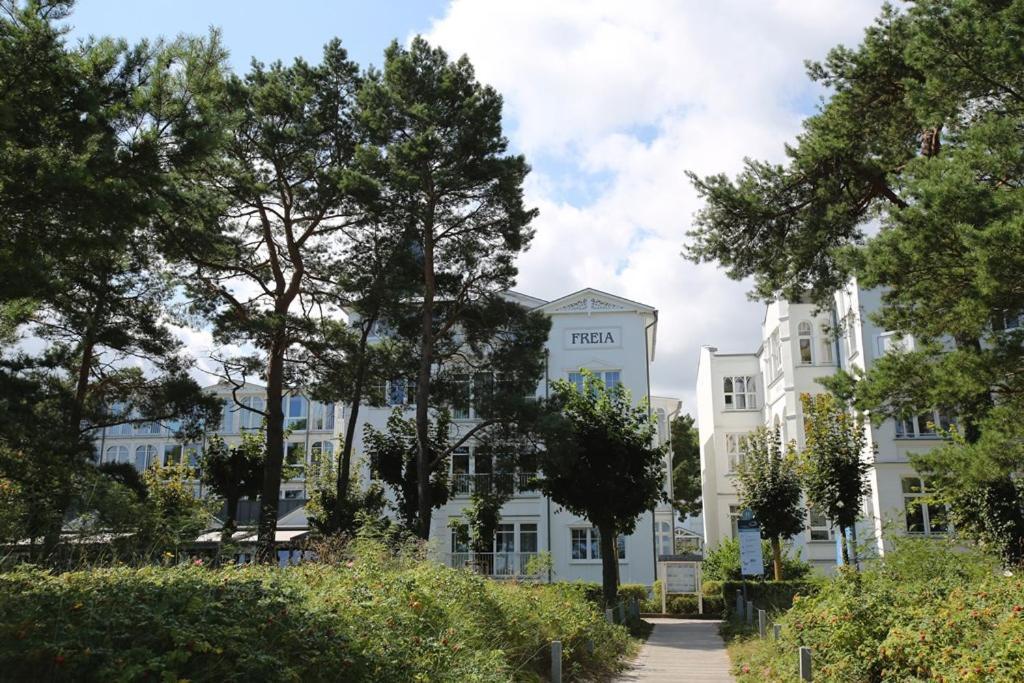Fewo Direkt Am Strand Mit Meerblick Und Suedbalkon, Villa Freia 27, Binz Exterior foto
