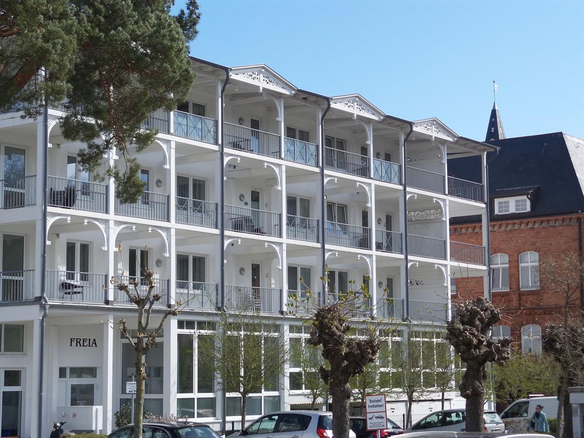 Fewo Direkt Am Strand Mit Meerblick Und Suedbalkon, Villa Freia 27, Binz Exterior foto